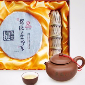 06 două mii seria set mare ceai hunan anhua ceai negru ceai de îngrijire a sănătății