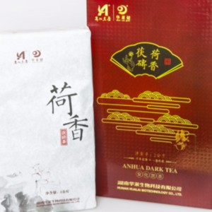 Lotus voňavý fuzhuan čaj hunan ahhua černý čaj zdravotní péče čaj
